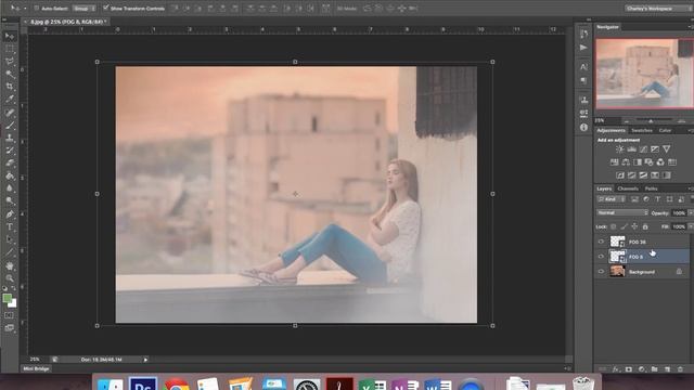 QUICK AND EASY! Add fog to your photos in Photoshop! смотреть онлайн