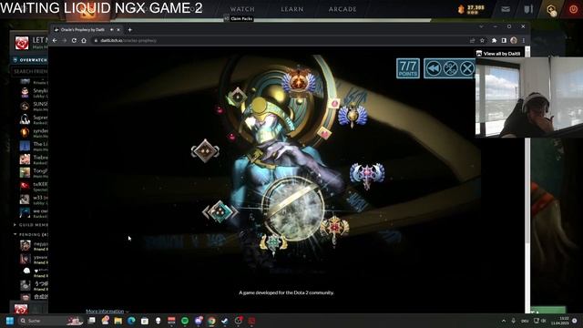 "who f*ck1ng buys 4 gauntlets on DK?" Qojqva reaction on Gorgc clip from Oracle's Prophecy смотреть онлайн