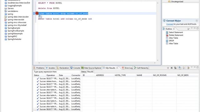 SQL HOW TO REMOVE A COLUMN FROM A TABLE смотреть онлайн