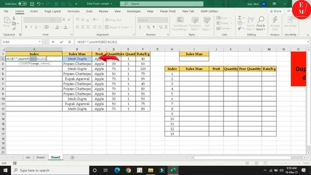 Vlookup Duplicate Values in Excel | Find Duplicates in Excel Using Vlookup | Vlookup in Excel Hindi смотреть онлайн