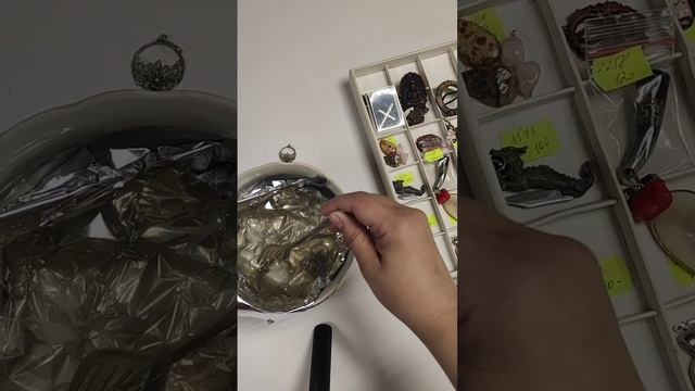 Как почистить серебро?! Бижутерия в Сундуке рукоделия смотреть онлайн