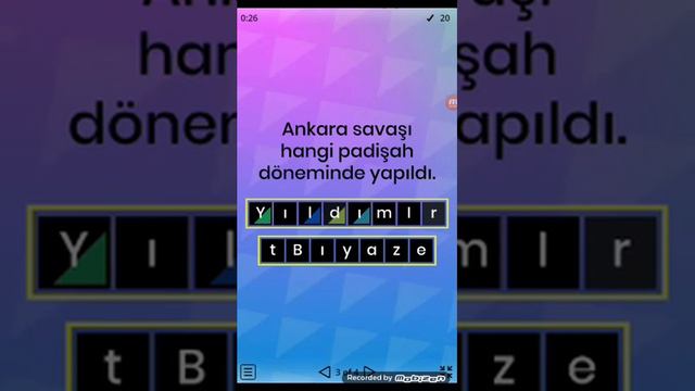 Fatma ' nın wordwall Sosyal Bilgiler 2. ünite pekiştireci смотреть онлайн
