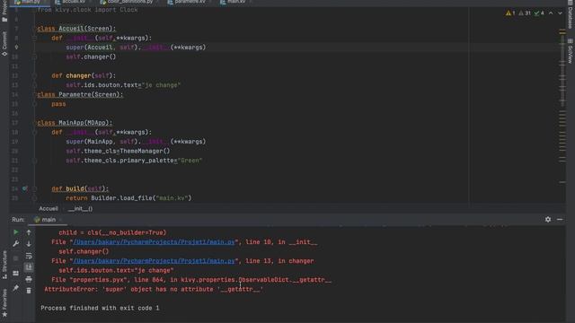 4- Application mobile avec python-Kivy: manipulation des widgets смотреть онлайн