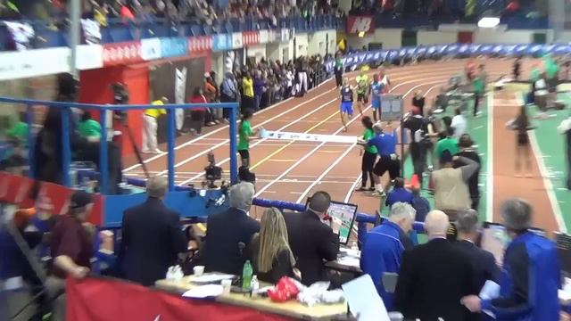 Boys 400m Final Heat 2 Finish Crash - New Balance Indoor Nationals - 3/15/2015 смотреть онлайн