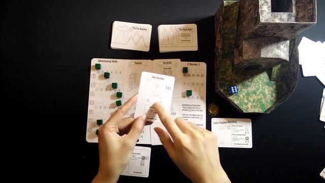 The Lands Beyond Gameplay and Review - BGG Solo PnP Game Design Contest 2020 смотреть онлайн