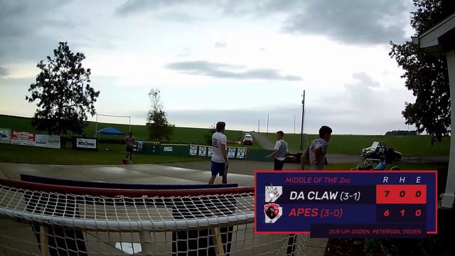 FIRST EVER RAIN DELAY - 2020 Fox Lake Tournament - Playoff Game 2 - Da Claw @ Apes смотреть онлайн