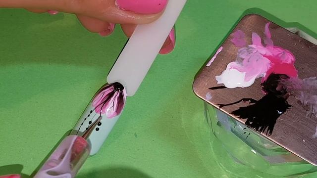ЦВЕТЫ ЛЕГКО И ПРОСТО?ДИЗАЙН НОГТЕЙ?NAIL ART TUTORIAL смотреть онлайн