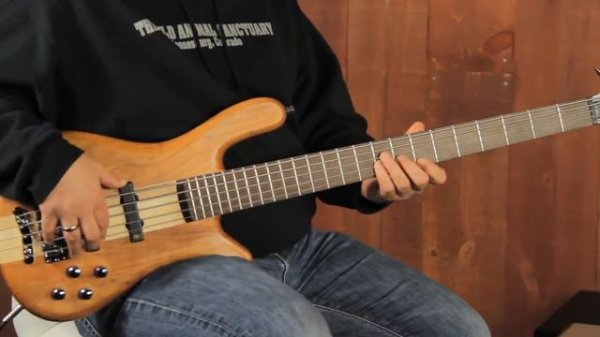 Warwick Pro Series Streamer Stage 1 Bass Demo