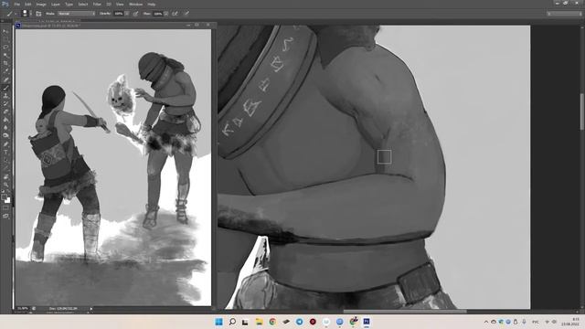 drawing in Photoshop 23.08.22 смотреть онлайн