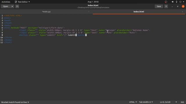 MySql with Flask (Insert Data in SQL Database with Flask and HTML) смотреть онлайн