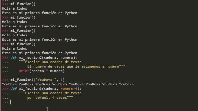 Tutoriales Python en Español # 13 - Funciones смотреть онлайн