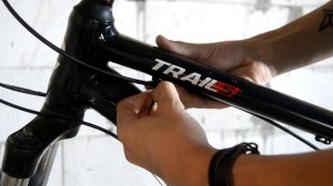 Замена гидравлических тормозов на велосипеде  Cannondale Trail 5