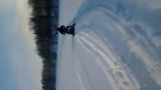 Снегоход Динго,парк Харинка. смотреть онлайн