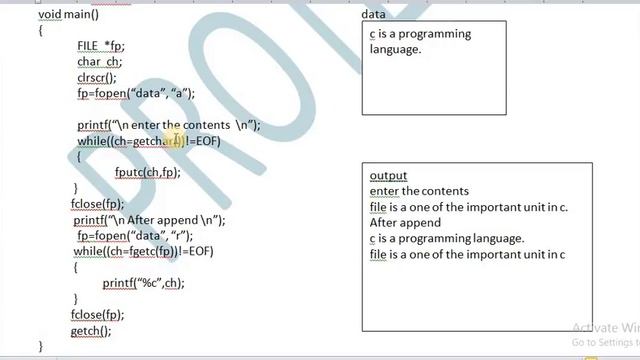 DIFFERENCE BETWEEN WRITE MODE AND APPEND MODE IN C (HINDI) смотреть онлайн