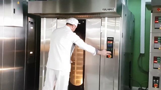 Porlanmaz Rotary Rack Oven, Ротационная Печь, Four à Chariot Rotatifa, Horno rotativo смотреть онлайн