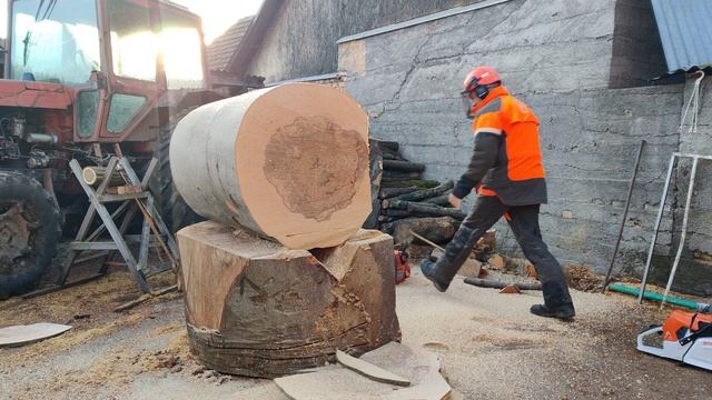 STIHL MS 881 & HUSQVARNA 3120 XP. смотреть онлайн