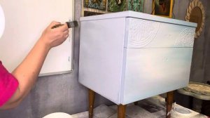 Как покрасить старую мебель/редизайн Тумбочки