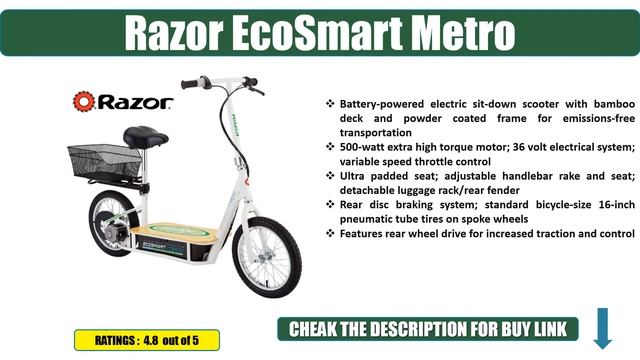 Best 5 Adult Scooters Review смотреть онлайн