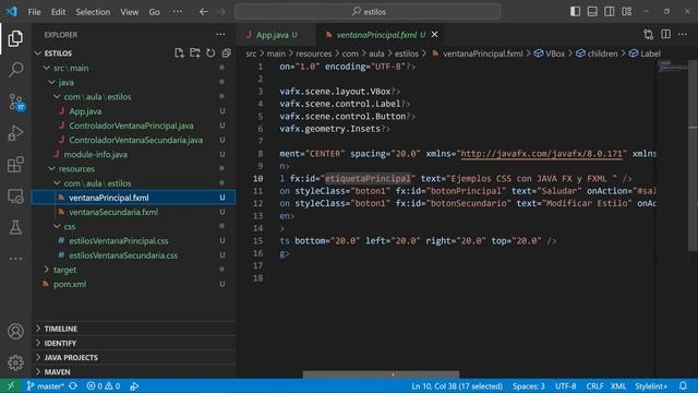 JAVA FX: Uso de CSS ☕ DAM - DAW смотреть онлайн
