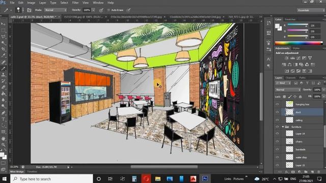 CAFE HAND SKETCH смотреть онлайн