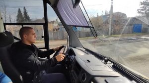 Обучение на категорию D. Вождение в городе №2.