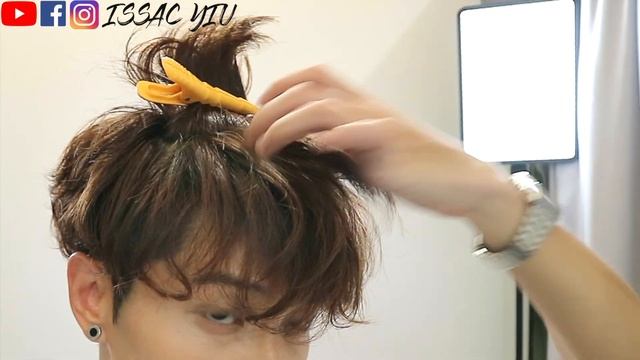 Easy Haircut Yourself At Home | KOREAN MENS TWO BLOCK CUT TUTORIAL | 自己剪頭髮 | ISSAC YIU смотреть онлайн