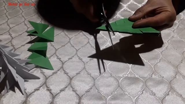 Qog'ozdan Ajoyib Archa Yasash /Making Amazing Fir-tree