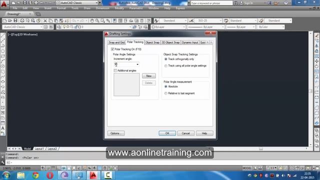 AutoCAD Online Courses, Interior Designing Courses - How to use Ortho Polar смотреть онлайн