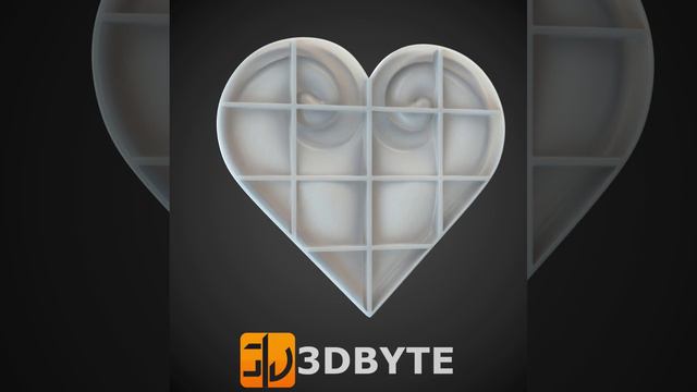 #3dmodel - Round #decor 57 || Круглый декор 57 #3dbyte  #3dprint