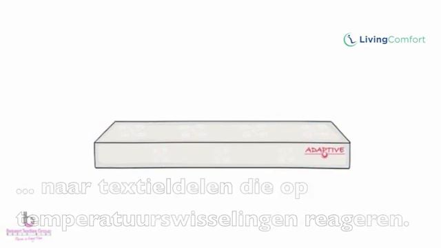 Koel en vochtvrij slapen door Adaptive technologie. смотреть онлайн