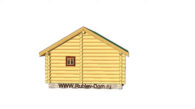 Проект бани ручной рубки B3 смотреть онлайн