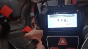 Konnwei KW208 тестер аккумуляторных батарей.