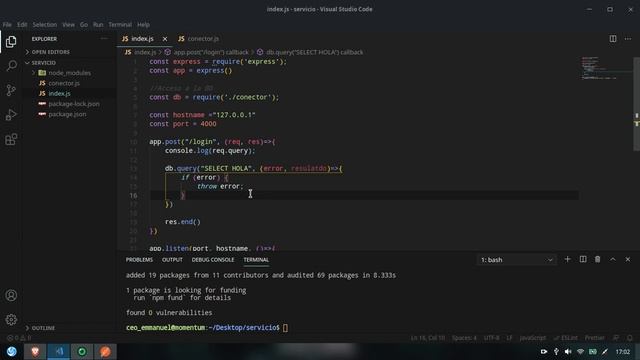 Parte 3 | API Node, Express, Postgresql смотреть онлайн