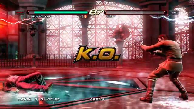 Tekken 6 Sergei Dragunov Arena Mode 🇷🇺 remasterd смотреть онлайн