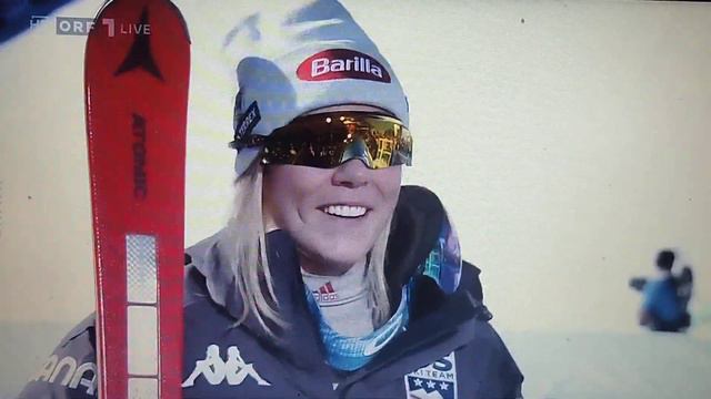 Mikaela Shiffrin Interview Super G WM COURCHEVEL Meribel 2023 смотреть онлайн