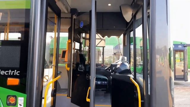 Водитель автобуса Польша. ЭЛЕКТРОАВТОБУС