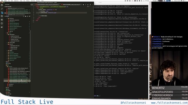 Full Stack Live: Adding our first models to the Rails app смотреть онлайн