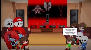 UNDERTALE & UNDERFELL REACT TO [UNDERTALE: SOMETHING NEW] LETHAL DEAL KILLER!SANS FIGHT (REQUEST)