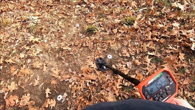 Minelab Vanquish 540 Depth & Recovery Test 8" Coil - Metal Detecting смотреть онлайн