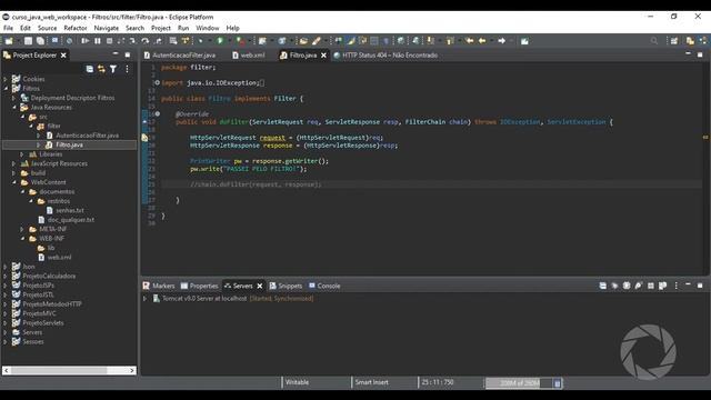 AULA 23 | MAPEAMENTO DE FILTROS | JAVA WEB смотреть онлайн