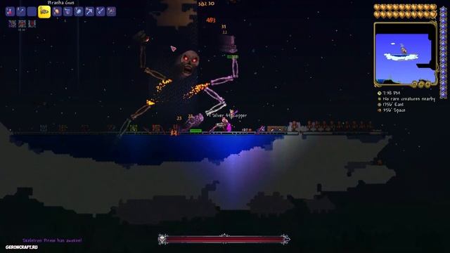 Террария ВСЕ ВИДЫ ОРУЖИЯ из Биомных Сундуков смотреть онлайн