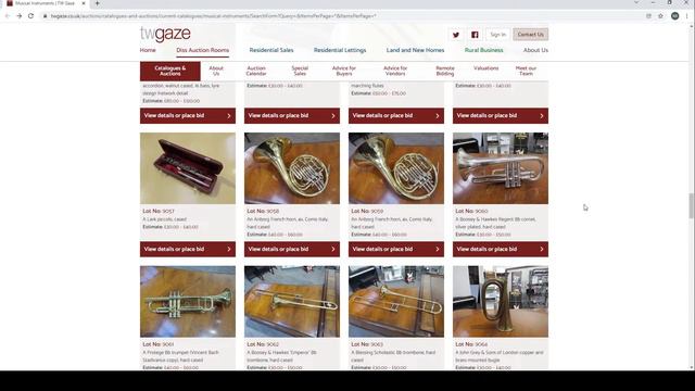 TW GAZE - Musical Instruments - Auction Review - 27th January 2022 (UK) смотреть онлайн