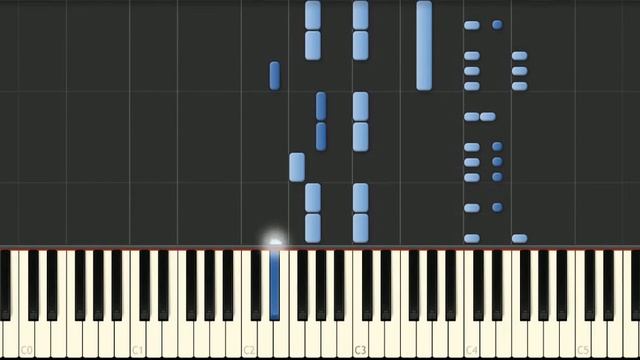 Берегись автомобиля - КАК ИГРАТЬ на пианино - Synthesia