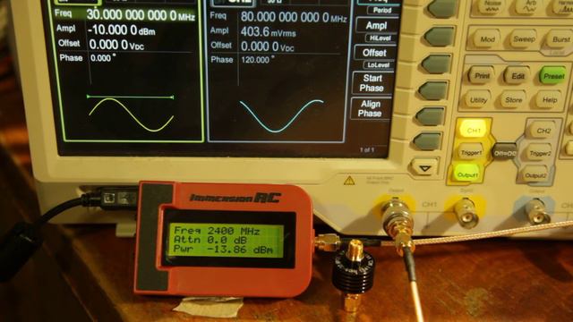 ImmersionRC RF Power meter - краткий обзор смотреть онлайн