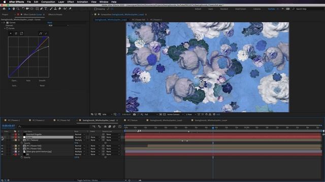 Paint Look in After Effects | Painted Texture Tour Visuals Tutorial смотреть онлайн