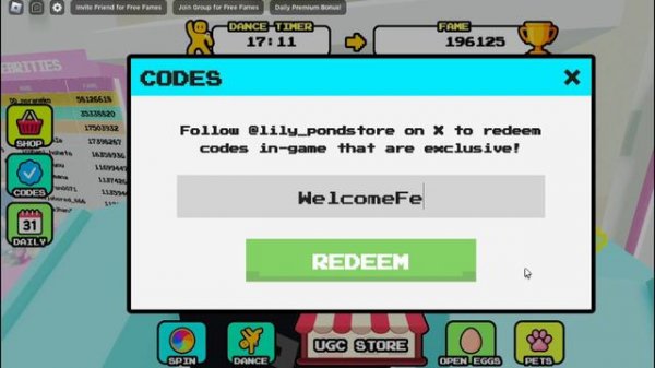 *NEW* ALL WORKING DANCE FOR UGC CODES 2024 - ROBLOX DANCE FOR UGC CODES