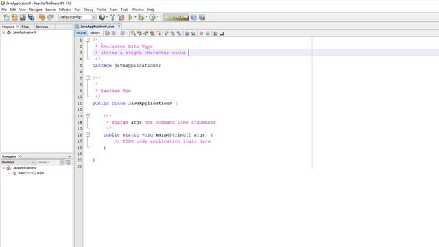 Java Tutorial 9 - Character Data Type смотреть онлайн