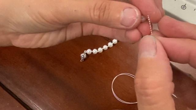 RE-String a PEARL Necklace or Bracelet with Handy Trouble Shooting Ideas смотреть онлайн