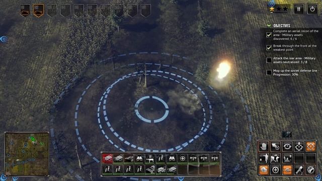 Mission 3: Operation Barbarossa! Sudden Strike 4 Gameplay (German Campaign) смотреть онлайн