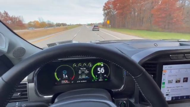 2022 Ford F150 Powerboost - Copilot 360 Assist 2.0 Adaptive Cruise Control #powerboost #f150 смотреть онлайн